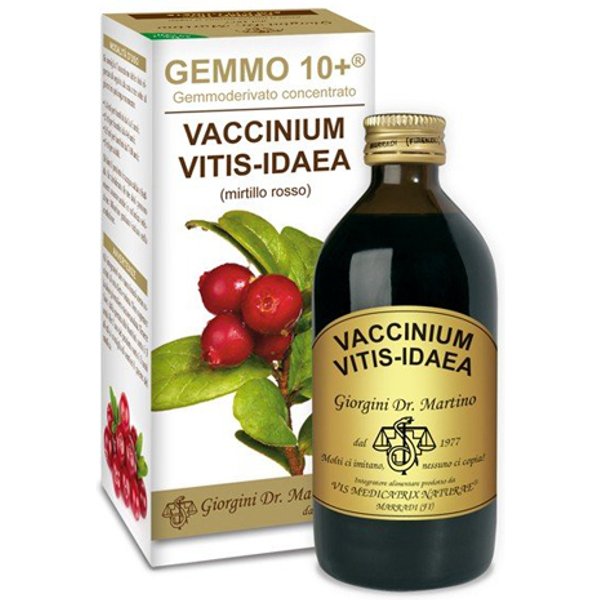 Mirtillo Rosso Liquido Analcolico Gemmo 10+ Giorgini-image