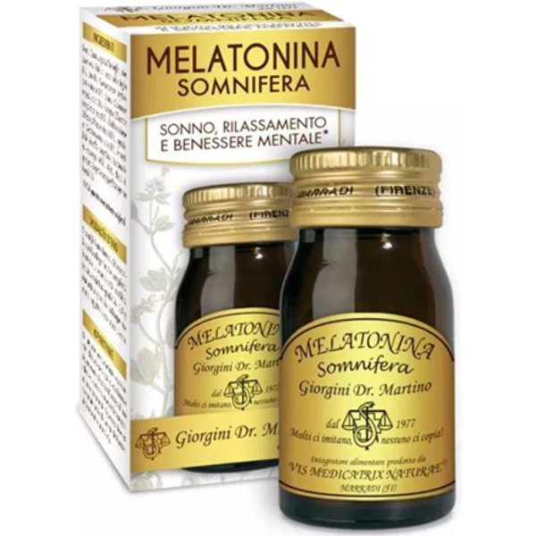 Melatonina Somnifera 60 Pastiglie 500Mg Giorgini-image