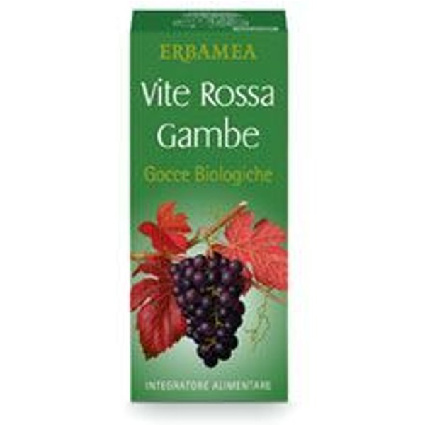 Erbamea Vite Rossa Gambe Gocce Biologiche 100Ml-image