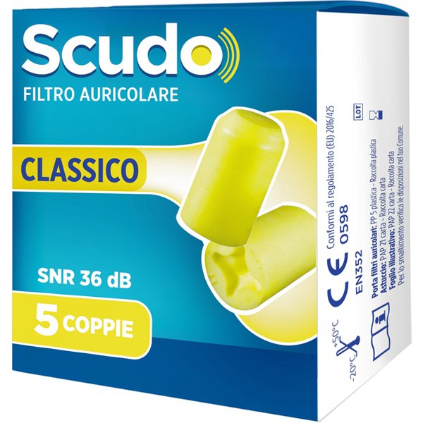 Earplug Scudo Classic 5 Coppie-image