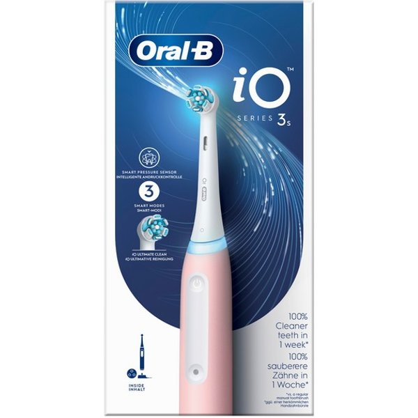 Oral-B IO 3S Spazzolino Elettrico Ricaricabile Rosa-image