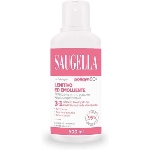 Saugella Poligyn Detergente Intimo PH Neutro Con Camomilla Lenitivo 500Ml-image