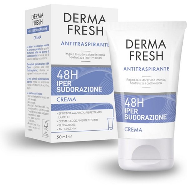 Dermafresh Ipersudorazione 48H Crema Deodorante 50 Ml-image