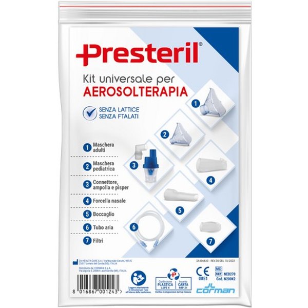 Presteril Kit Universale Per Aerosolterapia - 1 Pezzo-image