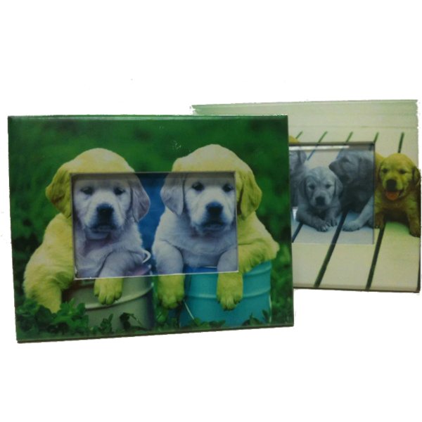 Cornice Con Immagine Di Cuccioli 10X15Cm-image