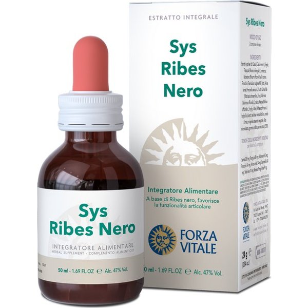Sys Ribes Nero Soluzione Ialuronica 50Ml Forza Vitale-image