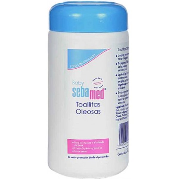 Baby Sebamed Toallitas Oleosas 70 unidades