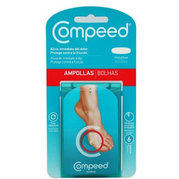 Compeed Ampollas Pequeñas 6 Apósitos