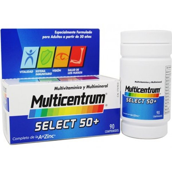 Multicentrum Select 50 90 Comprimidos