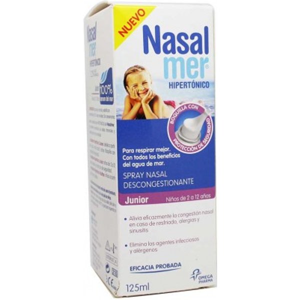 Nasalmer Hipertonico Junior 125 ml