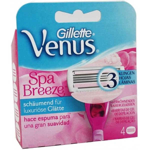 Gillette Venus Breeze Recambio 4 Unidades