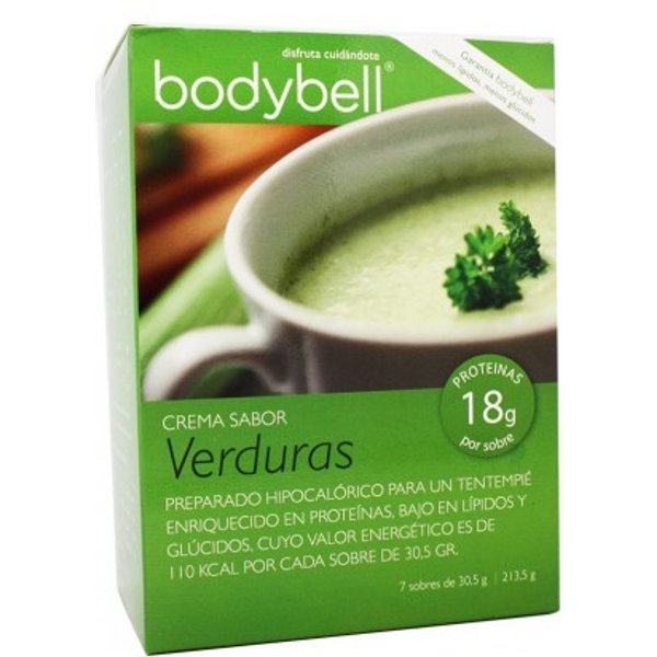 Bodybell Crema Verduras 7 Sobres