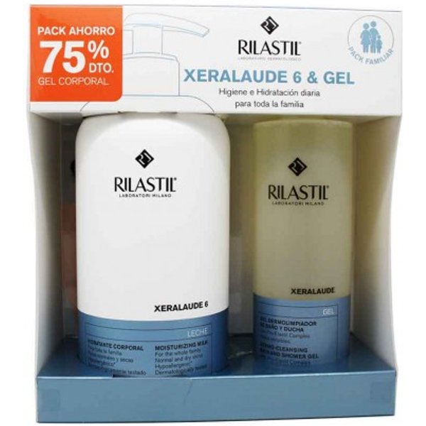 Rilastil Xeralaude 6 Leche 1000 ml Gel 400 ml