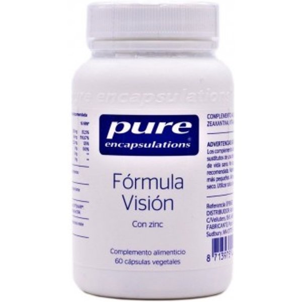 Pure Encapsulations Fórmula Visión 60 Cápsulas Vegetales