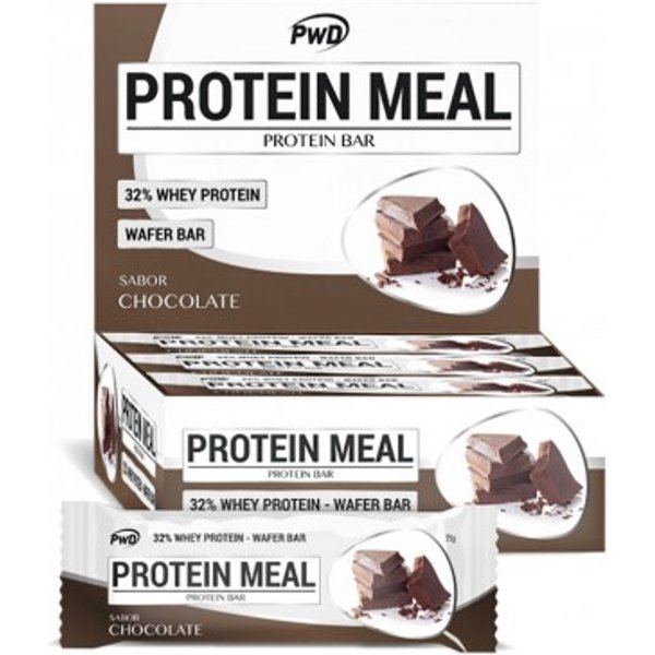 Protein Meal Barritas Chocolate 12 Unidades Pwd Nutrition