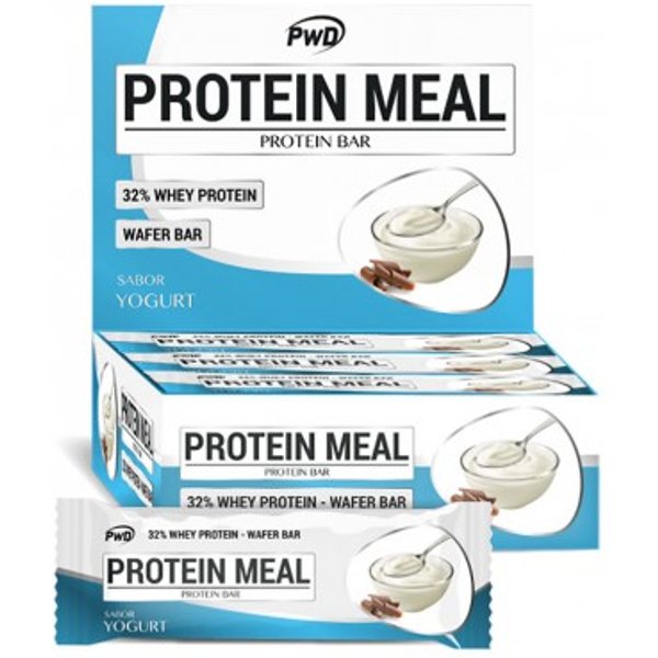 Protein Meal Barritas Yogur 12 Unidades Pwd Nutrition