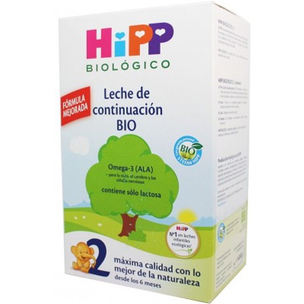 Hipp Biologico 2 Leche Continuacion Bio 600g