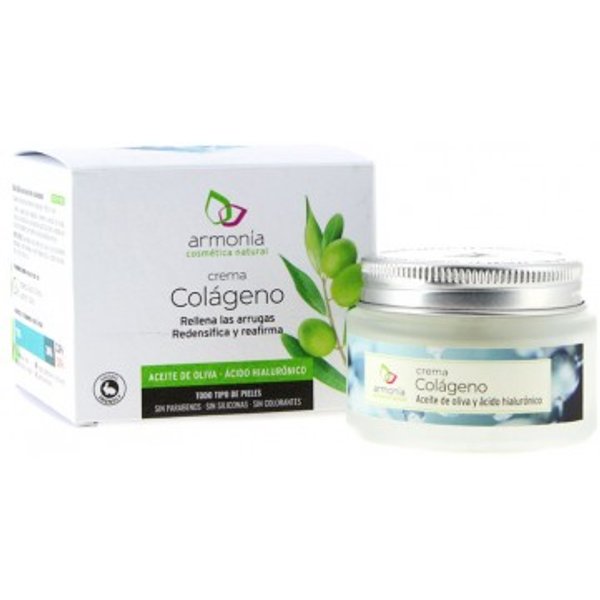 Armonía Crema Colágeno Aceite Oliva Hialurónico 50ml