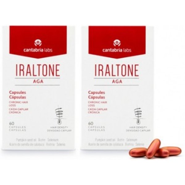 Iraltone AGA 60 + 60 Cápsulas Duplo Ahorro