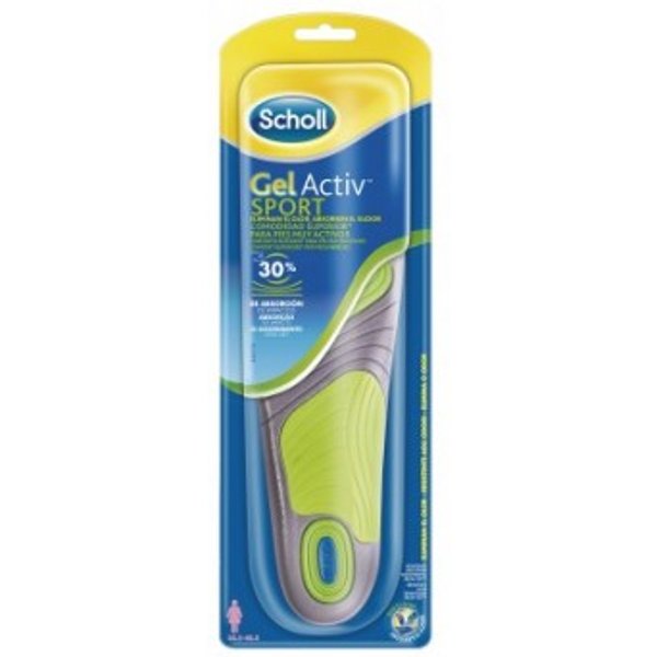 Scholl Plantillas Gel Activ Sport Mujer 1 par Tallas 35,5-40