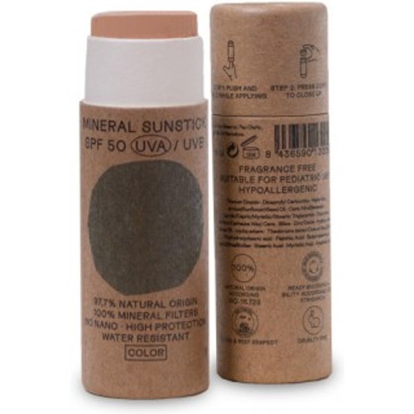 Nuura Protector Solar Bio Stick Solar Con Color Spf50 14ml
