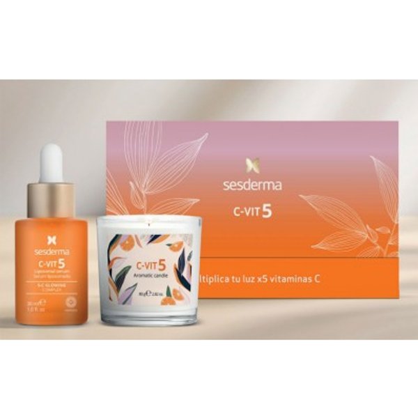 Sesderma C Vit 5 5 Serum Liposomado 30ml + Vela Aromatica