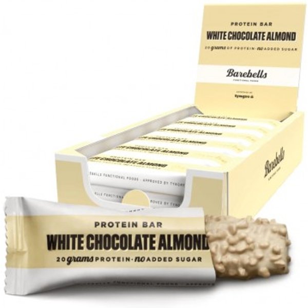 Barebells Protein Bar White Chocolate Almond 12 Barritas