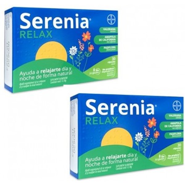 Serenia Relax 30 capsulas + 30 Capsulas Duplo Promocion