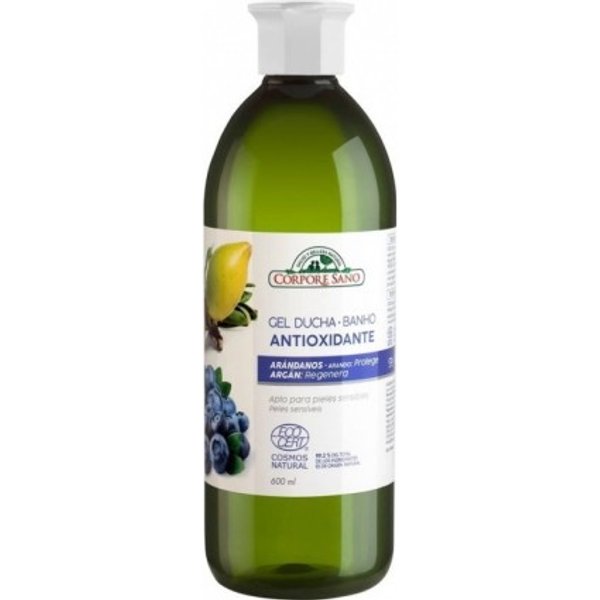 Corpore Sano Gel de Baño Antioxidante Arándanos Argan 600ml