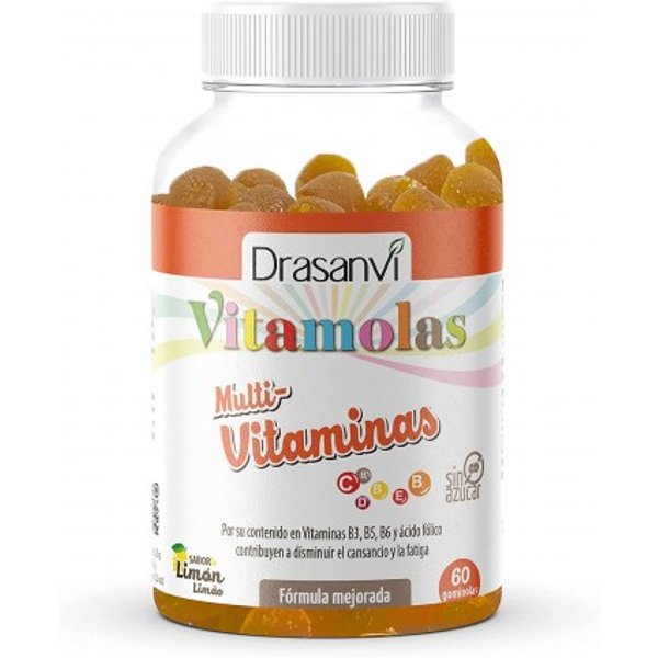 Drasanvi Vitamolas Multivitamínico Adulto 60 Gominolas Limón