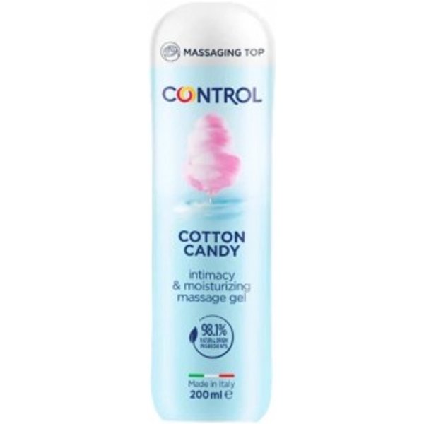 Control Gel de Masaje Algodón de Azúcar 3 en 1 200ml
