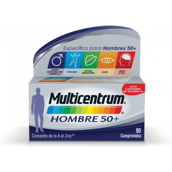 Multicentrum Hombre 50+ 90 Comprimidos