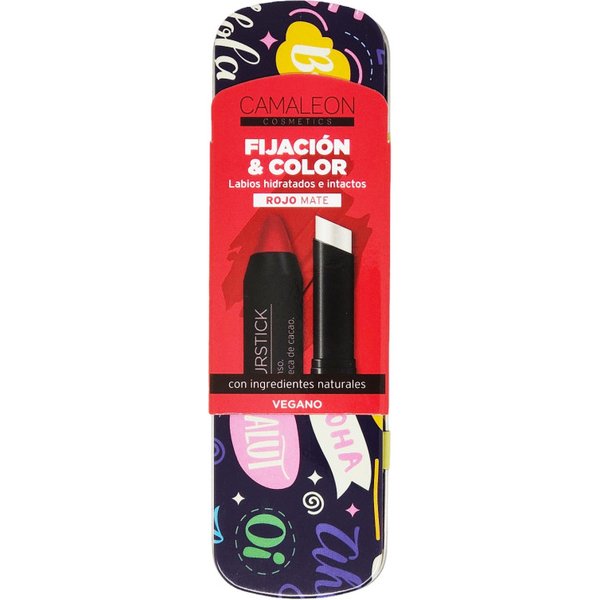 Camaleon Pintalabios Basic Rojo + Lip Premier + Lata