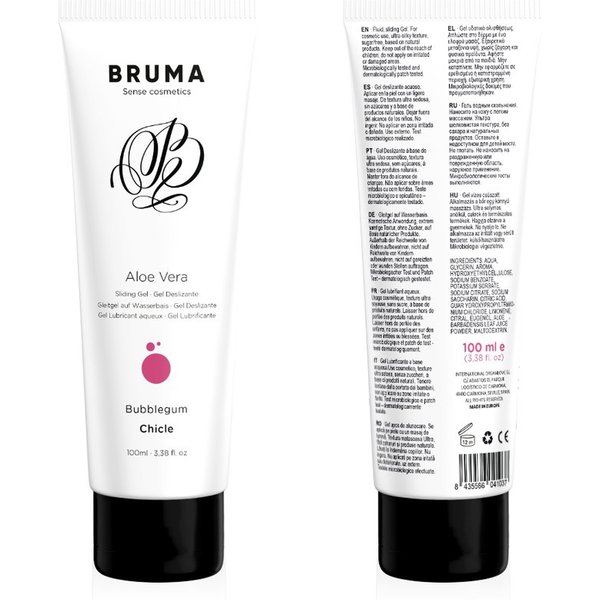 Bruma Gel Deslizante Con Aloe Vera Sabor A Chicle 100 ml
