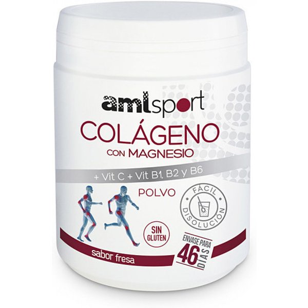 Amlsport Colágeno Magnesio Vitamina C B1 B2 B6 350g