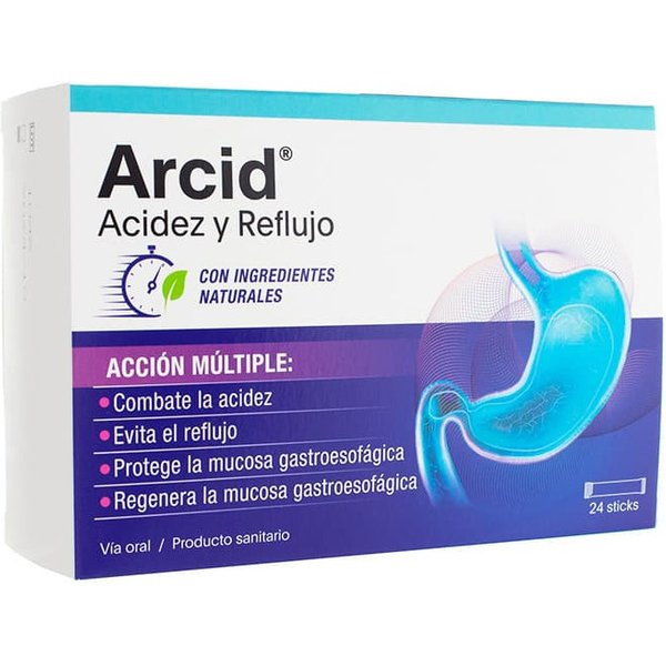 Arcid 24 Sobres Envase Grande