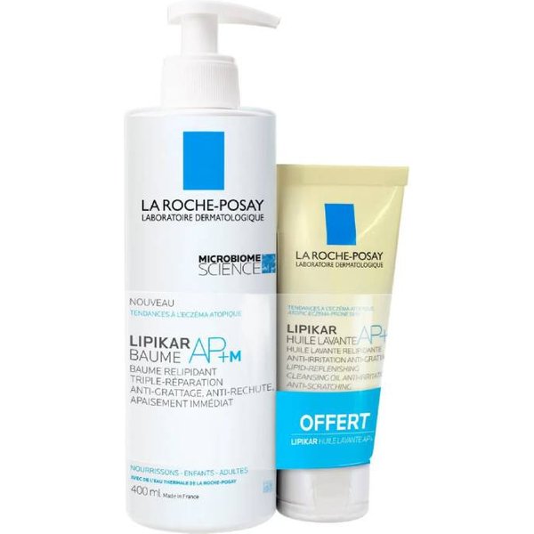 La Roche-Posay Lipikar Baume AP+M 400ml + Aceite Lavante 100ml
