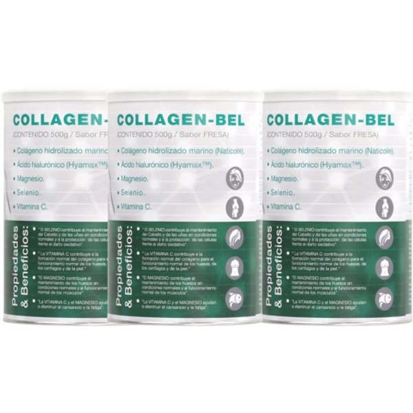 Collagen Bel 500g + 500g + 500g Triplo Promocion