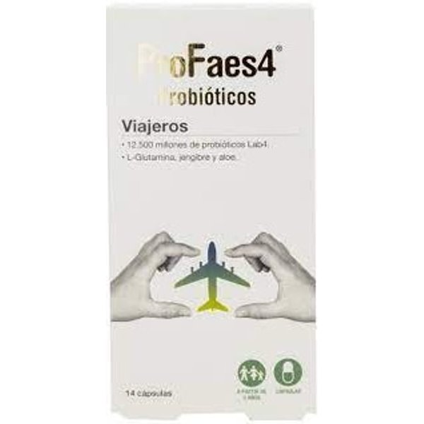 Profaes4 Probióticos Viajeros 14 Cápsulas