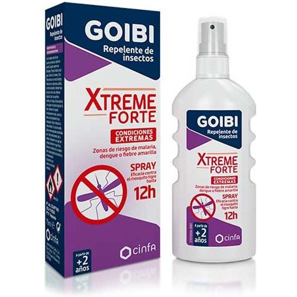 Goibi Antimosquitos Xtreme Forte Mosquitos Garrapatas Spray 75ml