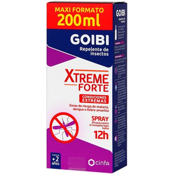 Goibi Antimosquitos Xtreme Forte Mosquitos Garrapatas Spray 200ml