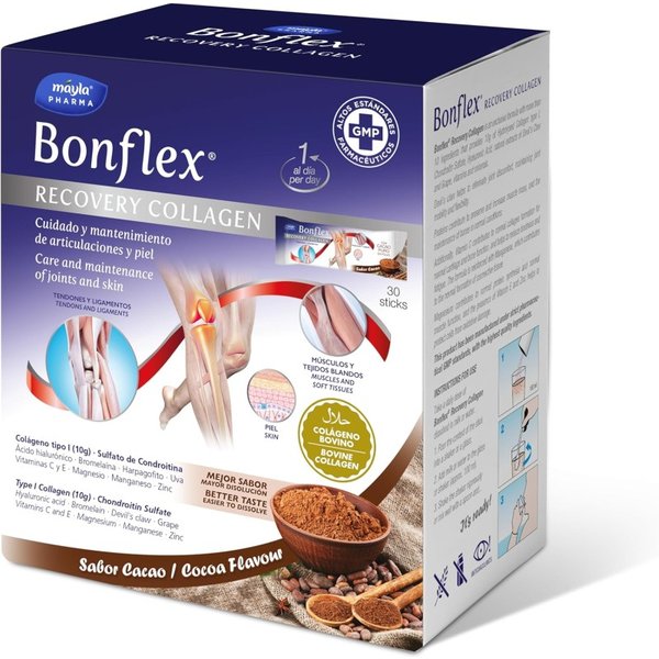 Bonflex Recovery Collagen Cacao 30 Sticks