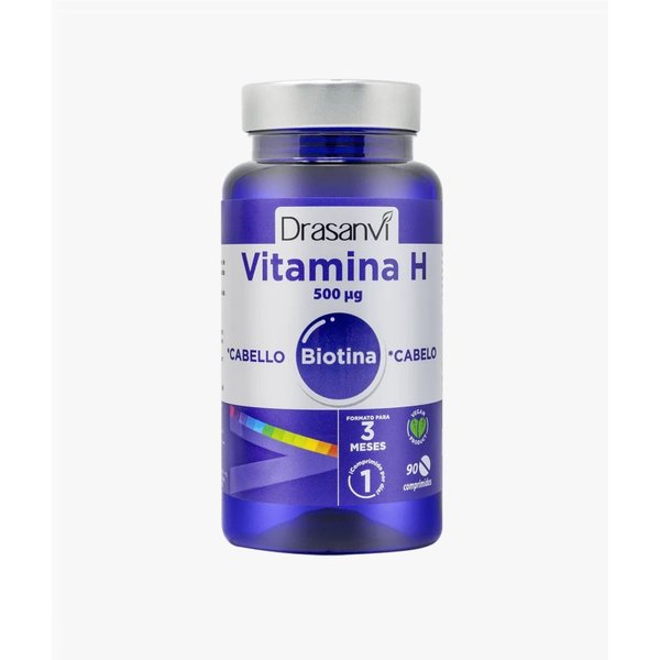 Drasanvi Vitamina H 500 µg Biotina 90 Comprimidos