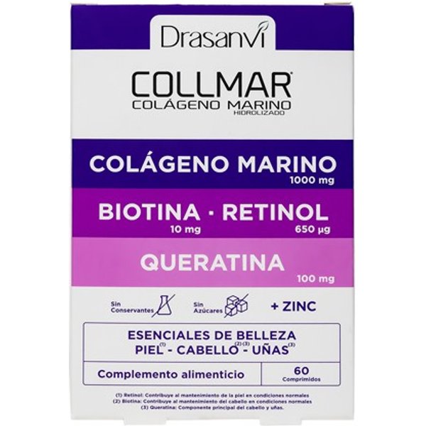 Drasanvi Collmar Esenciales Belleza 60 Comprimidos