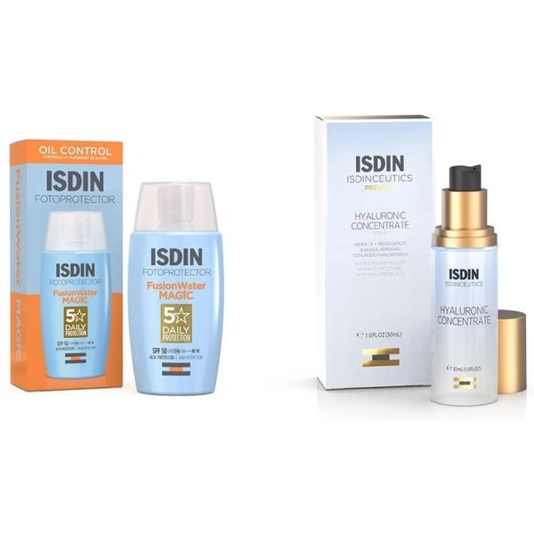 Isdin Isdinceutics Rutina Hidratante Concentrate 30ml + Fusion Water Magic 50ml