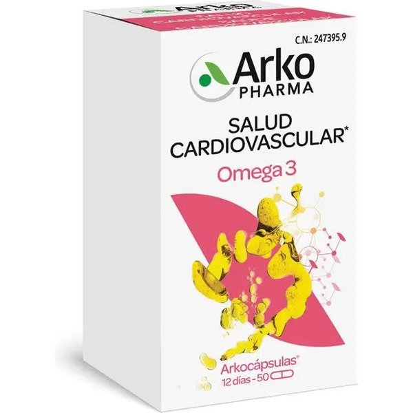 Arkocapsulas Omega 3 Aceite Pescado 50 cápsulas
