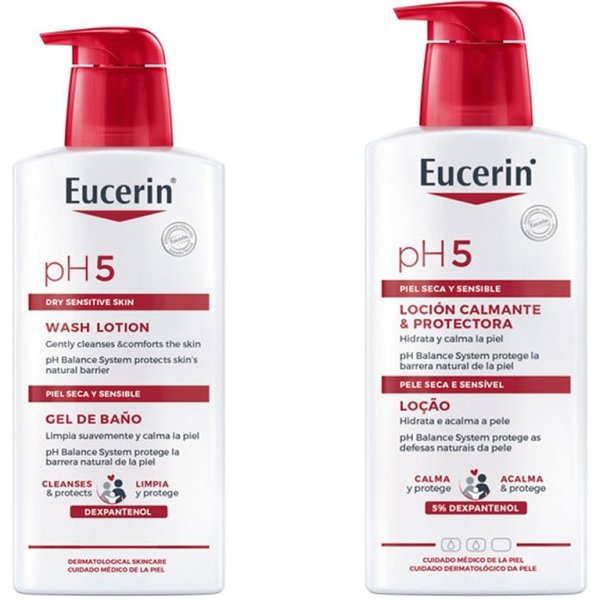 Eucerin Ph5 Loción 400ml + Gel 400ml
