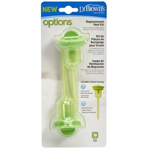 Dr Browns Kit Recambio Natural Flow Options Boca Ancha