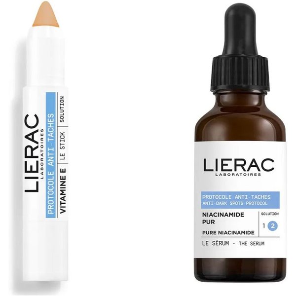 Lierac Protocolo Antimanchas Niacinamida 30ml + Stick Color Spf50 2.7g