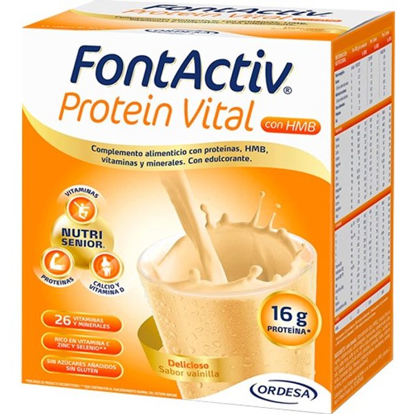 Fontactiv Protein Vital Vainilla 14 Sobres 30g